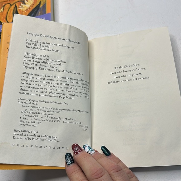 The four agreements/ four agreements companion book Don Miguel Ruiz self help - Picture 5 of 16